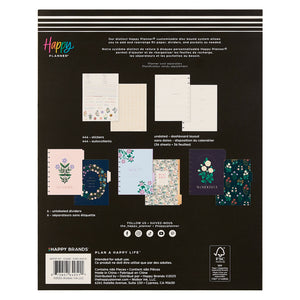 Happy Planner Spring Tapestry Classic Extension Pack - Undated Dashboard 6-months