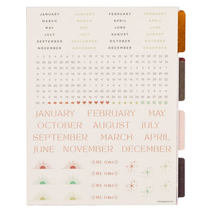 Happy Planner Modern Nature Classic Extension Pack - Undated Vertical 6-months