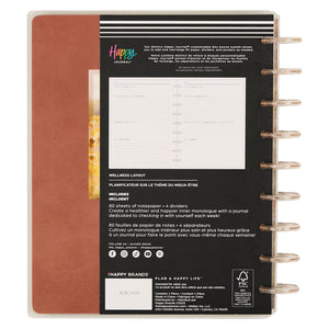 Happy Planner Classic Modern Nature Wellness Guided Journal