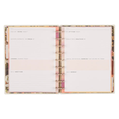 Happy Planner Classic Modern Nature Wellness Guided Journal