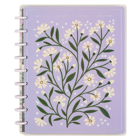 Happy Planner Spring Tapestry Classic Notebook - Lined