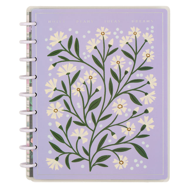 Happy Planner Spring Tapestry Classic Notebook - Lined