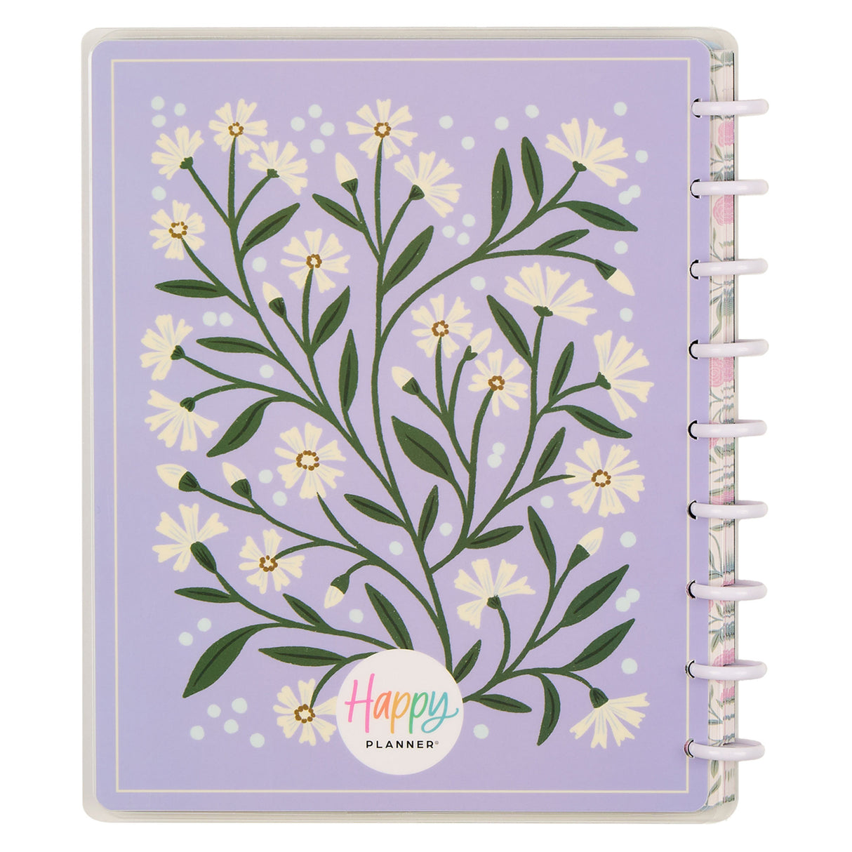 Happy Planner Spring Tapestry Classic Notebook - Lined
