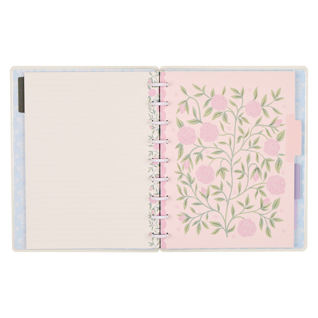 Happy Planner Spring Tapestry Classic Notebook - Lined