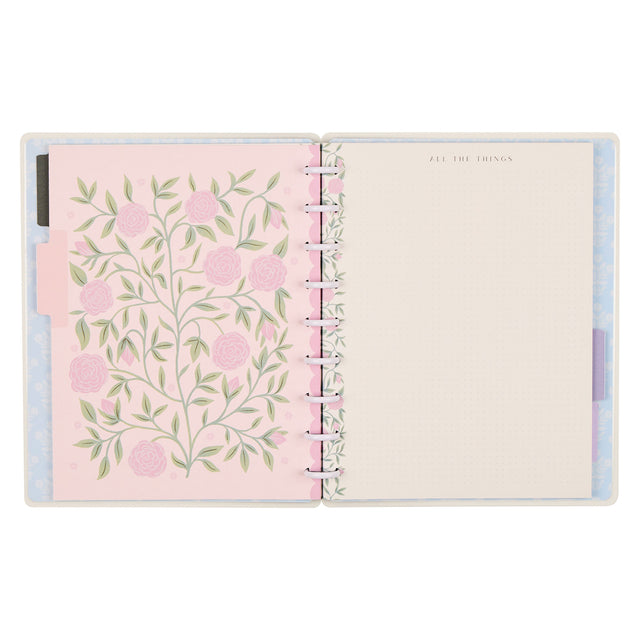 Happy Planner Spring Tapestry Classic Notebook - Lined