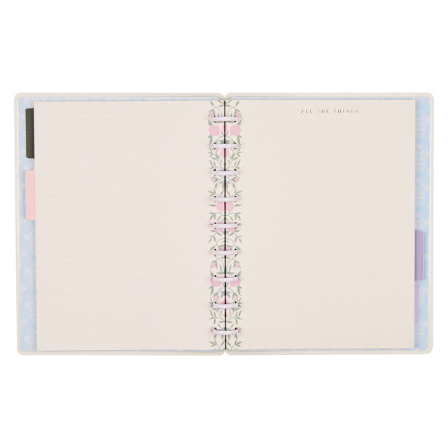 Happy Planner Spring Tapestry Classic Notebook - Lined
