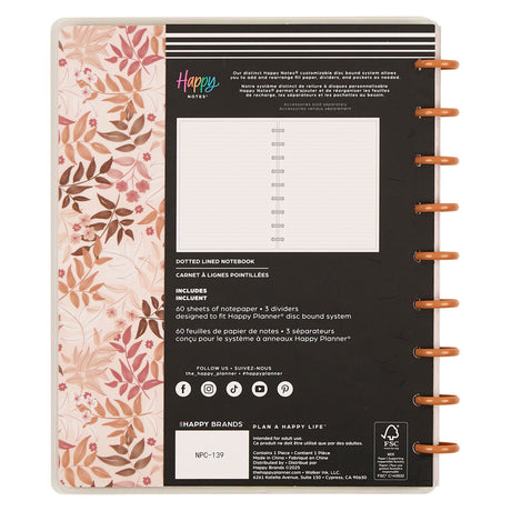 Happy Planner Dune Hues Classic Notebook - Lined