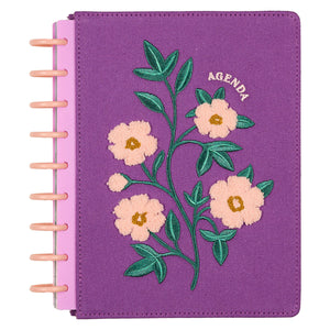 Happy Planner 2026 - 2027 Spring Tapestry Chenille Classic Horizontal 12 Month Dated - SPECIALTY Cover