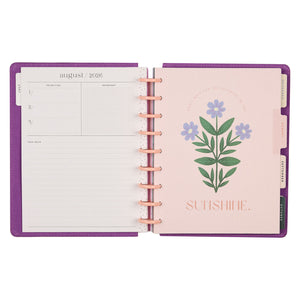 Happy Planner 2026 - 2027 Spring Tapestry Chenille Classic Horizontal 12 Month Dated - SPECIALTY Cover