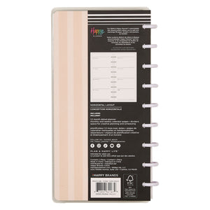 Happy Planner 2026 - 2027 "Spring Tapestry" Skinny Classic 12 Month Dated - Horizontal