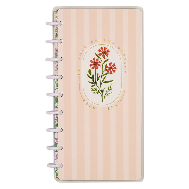 Happy Planner 2026 - 2027 "Spring Tapestry" Skinny Classic 12 Month Dated - Horizontal