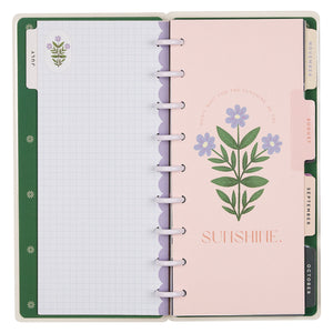 Happy Planner 2026 - 2027 "Spring Tapestry" Skinny Classic 12 Month Dated - Horizontal