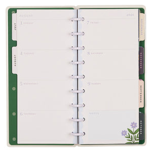 Happy Planner 2026 - 2027 "Spring Tapestry" Skinny Classic 12 Month Dated - Horizontal
