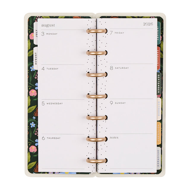 Happy Planner 2026 - 2027 Country Charm Skinny Mini 12 Month Dated - Horizontal