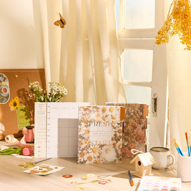 Happy Planner Modern Nature Classic Extension Pack - Undated Vertical 6-months