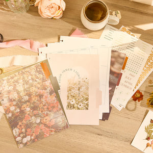 Happy Planner Modern Nature Classic Extension Pack - Undated Vertical 6-months