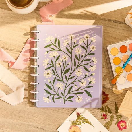 Happy Planner Spring Tapestry Classic Notebook - Lined