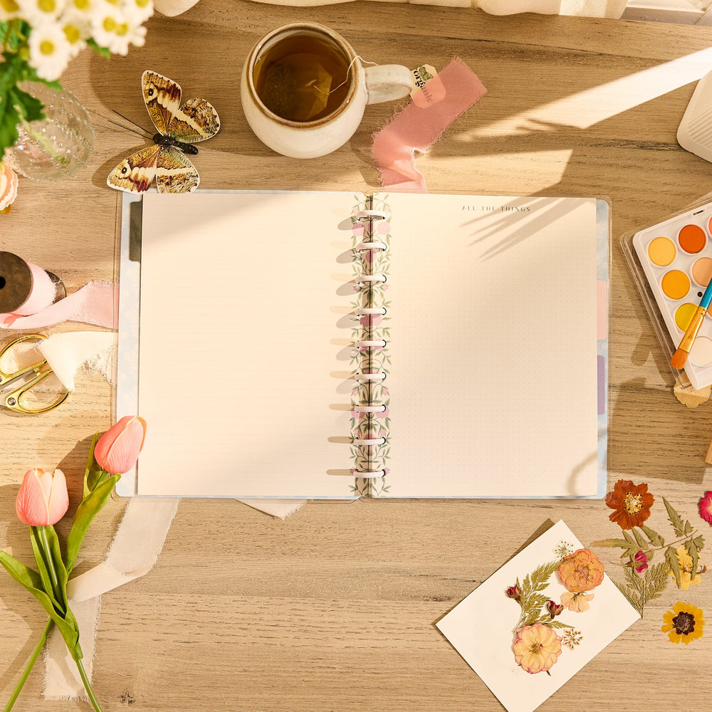 Happy Planner Spring Tapestry Classic Notebook - Lined