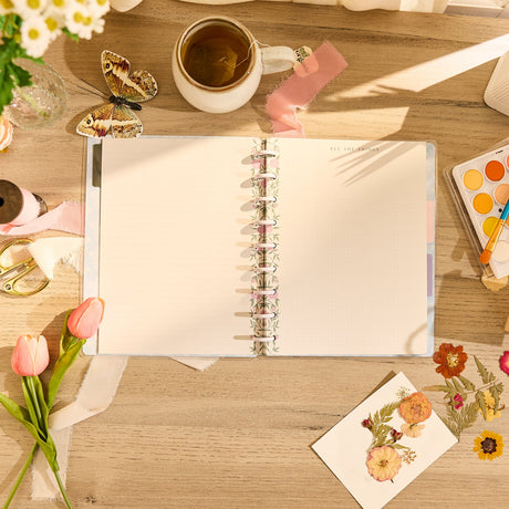 Happy Planner Spring Tapestry Classic Notebook - Lined