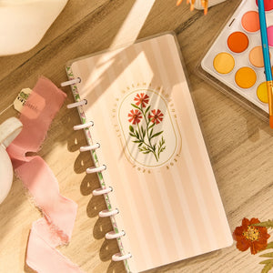 Happy Planner 2026 - 2027 "Spring Tapestry" Skinny Classic 12 Month Dated - Horizontal