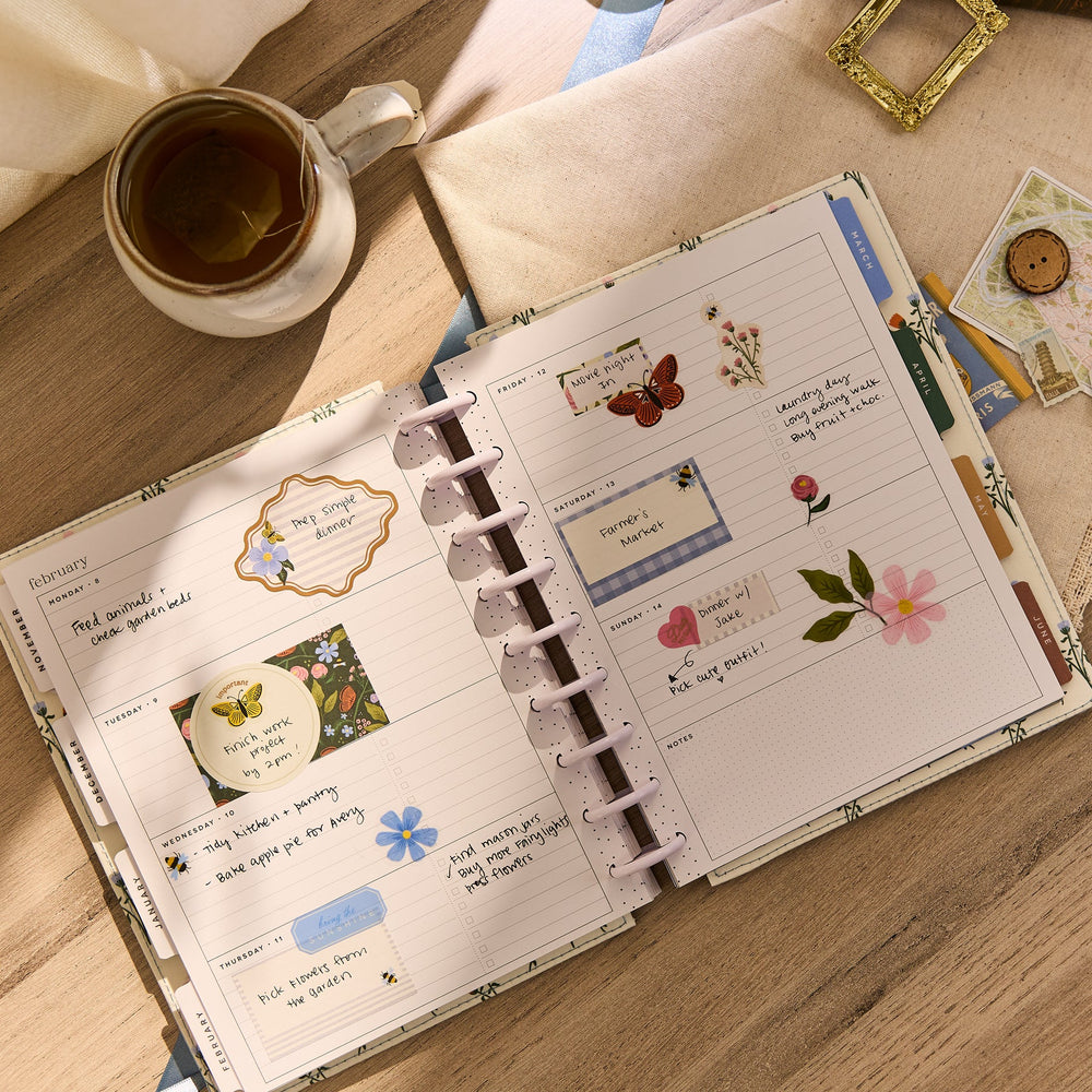 Happy Planner 2026 - 2027 Country Charm Classic Horizontal 12 Month Dated - SPECIALTY Cover