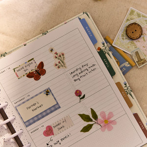 Happy Planner 2026 - 2027 Country Charm Classic Horizontal 12 Month Dated - SPECIALTY Cover