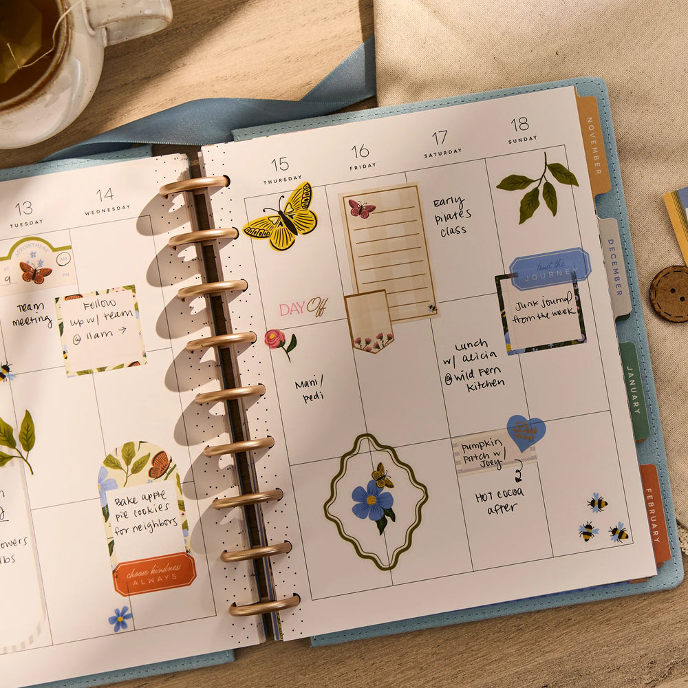 Happy Planner 2026 - 2027 Country Charm Classic Vertical 12 Month Dated - SPECIALTY Cover