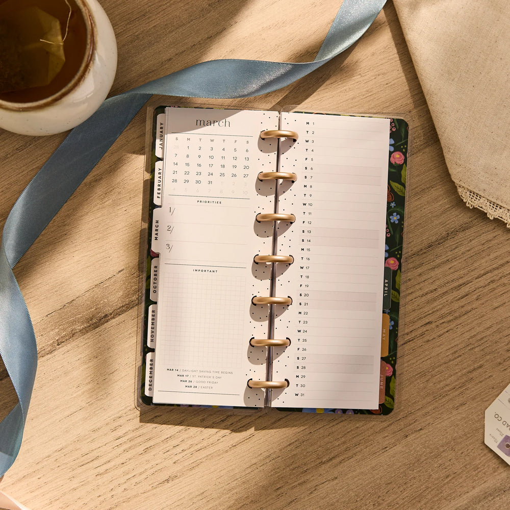 Happy Planner 2026 - 2027 Country Charm Skinny Mini 12 Month Dated - Horizontal