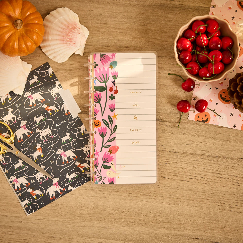 Happy Planner 2026 - 2027 "Festive Year" Skinny Classic 12 Month Dated - Horizontal