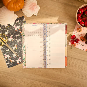 Happy Planner 2026 - 2027 "Festive Year" Skinny Classic 12 Month Dated - Horizontal