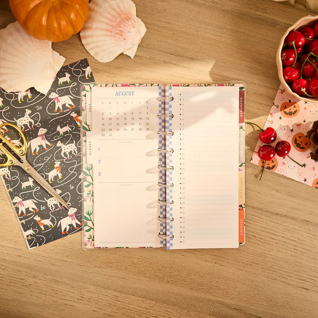 Happy Planner 2026 - 2027 "Festive Year" Skinny Classic 12 Month Dated - Horizontal