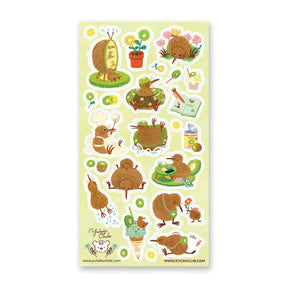 STICKII Sweet Kiwi Home Sticker Sheet
