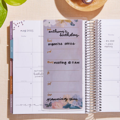 Erin Condren Bold Blooms To-Do List Dashboard