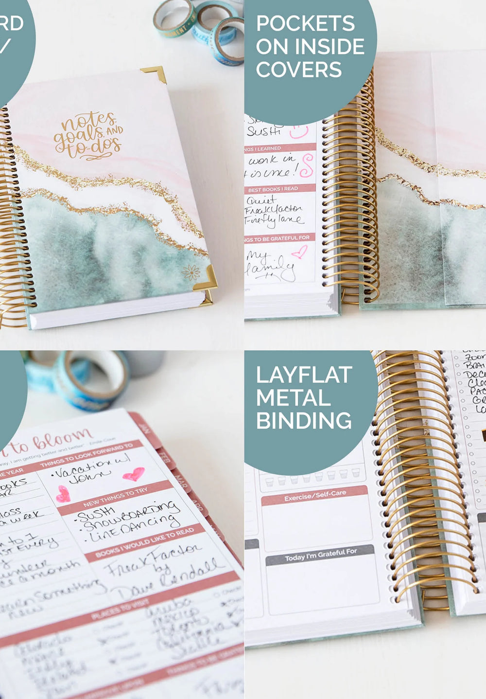 Undated Daily Planner - Bloom Daily Planners