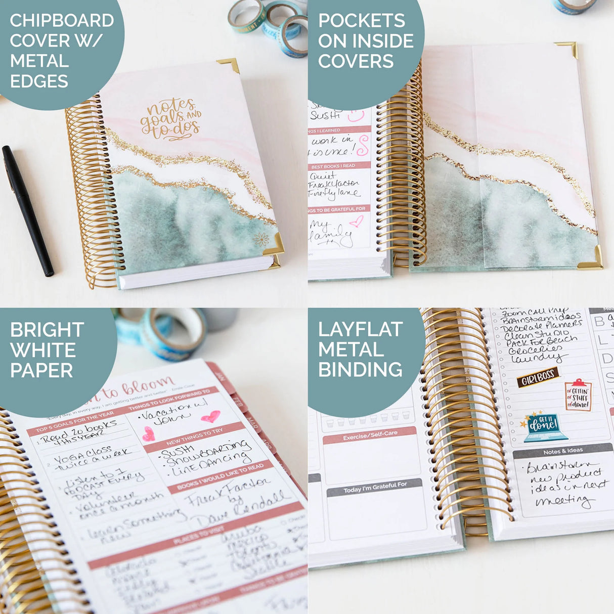 Undated Daily Planner - Bloom Daily Planners