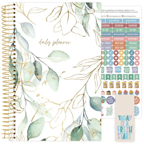 Undated Eucalyptus Weekly Monthly Planner