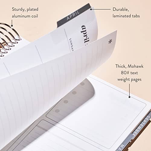 Erin Condren Wildflower Vertical LifePlanner- 12-Month Dated Jan-Dec 2024
