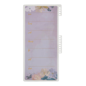 Erin Condren Bold Blooms To-Do List Dashboard - Snap-In