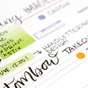 Colour Coding Stickers - Bloom Daily Planners