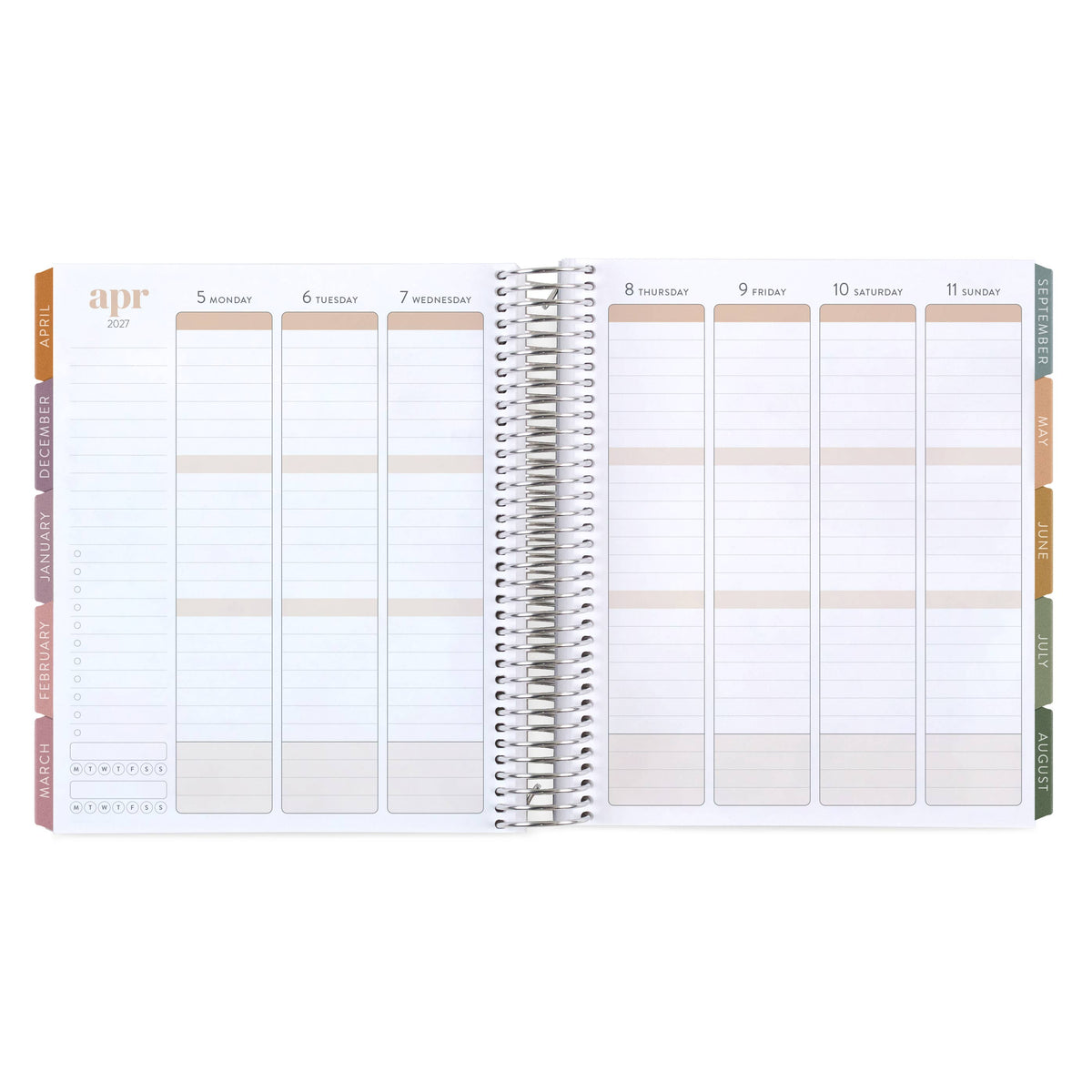 Erin Condren LifePlanner: Vertical weekly planning spread
