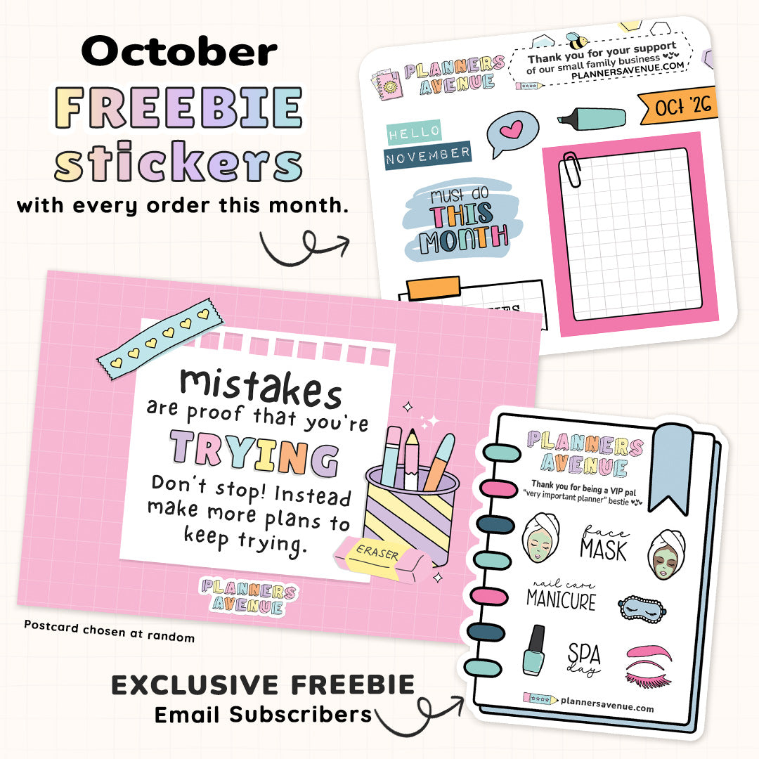 Free Stickers With Every Order