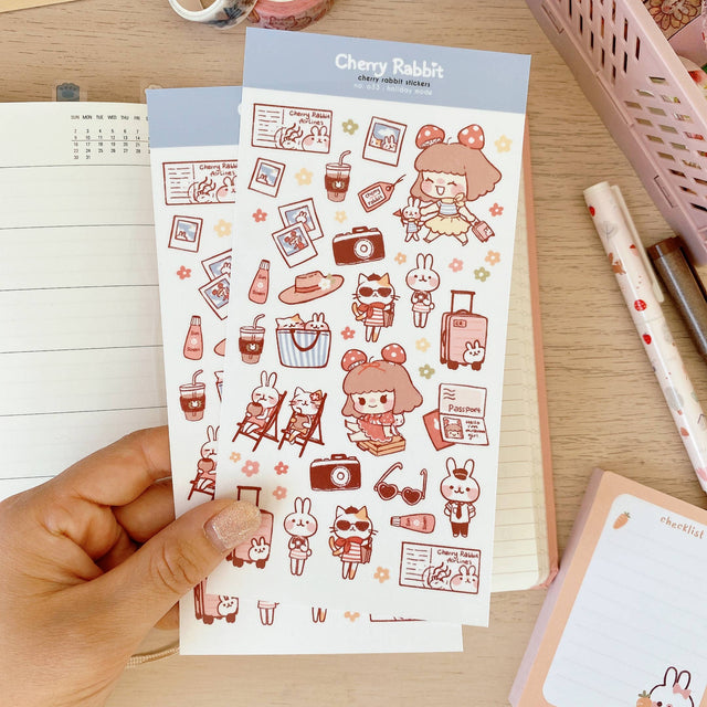 Holiday Mode Washi Stickers by Cherry Rabbit