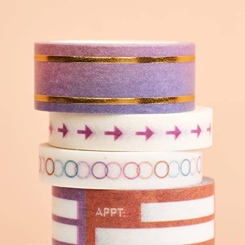 Erin Condren Scheduling Washi Tape Colour Blends Sets