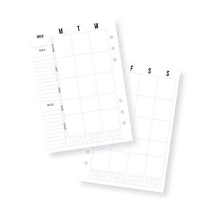 Carpe Diem Fitness A5 Planner Inserts