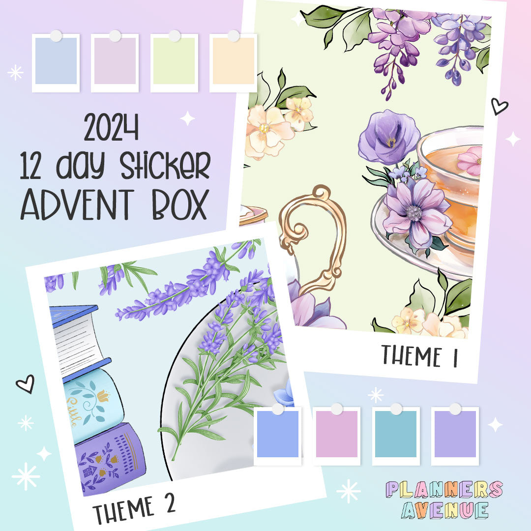 Planner Sticker Advent Box