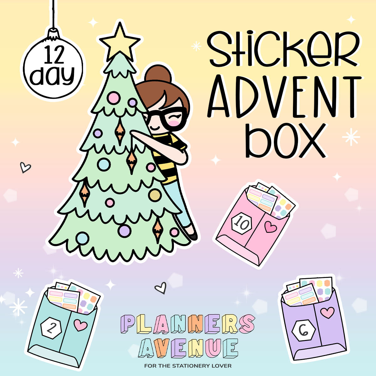 Planner Sticker Advent Box