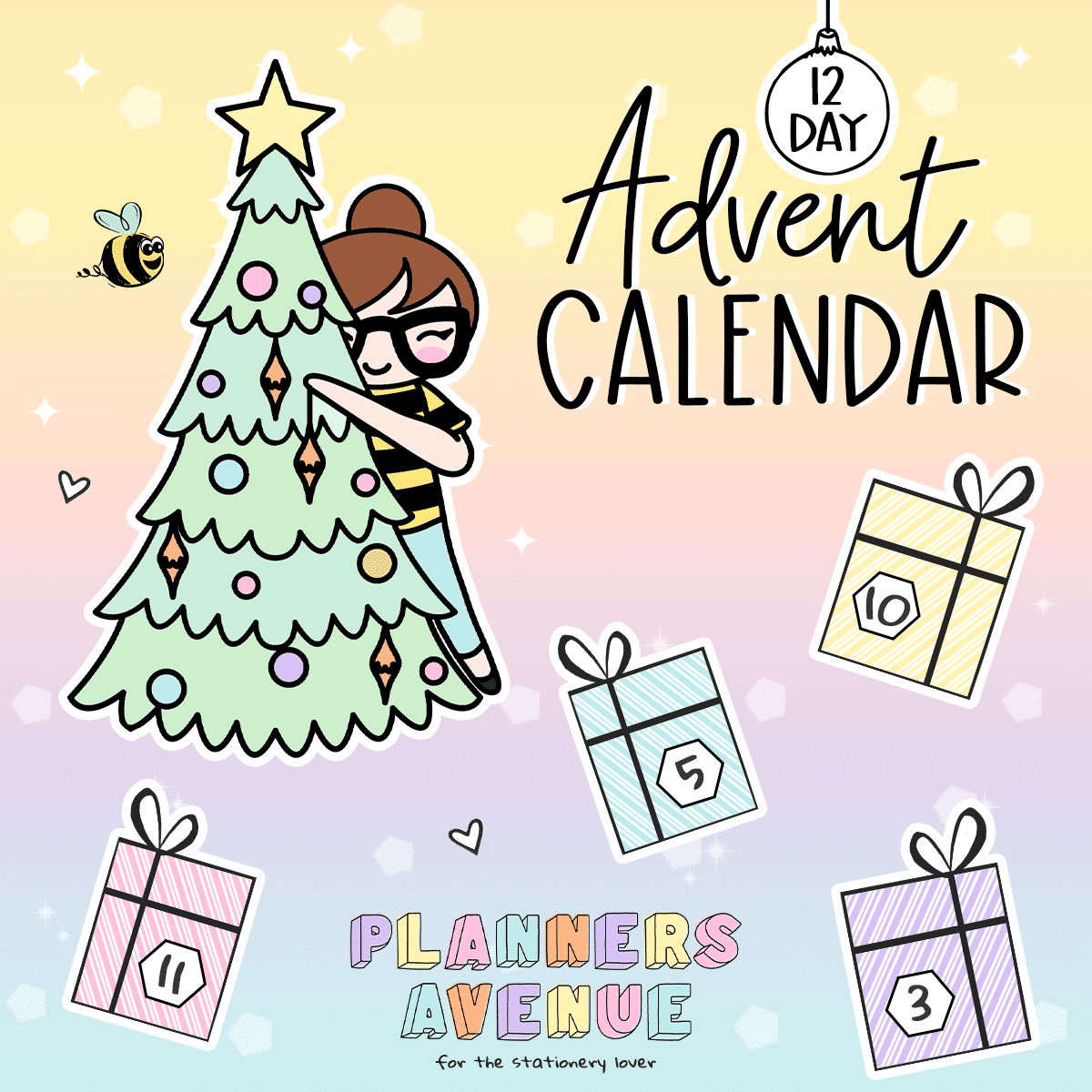 Planner Sticker Advent Box