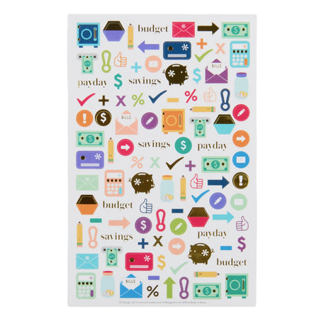 Erin Condren Budget Book Petite Planner - Minimal Hexagon