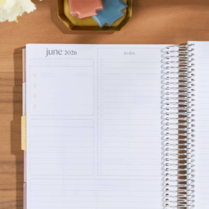 Erin Condren 7x9 Tulipscape Monthly Planner - 12-month Dated 2026 Jan - Dec