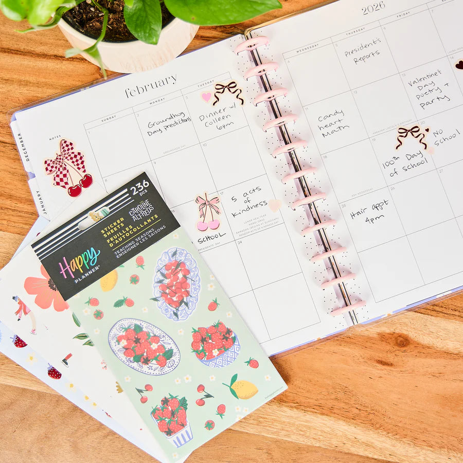 Happy Planner Teaching Seasons Sticker Pack